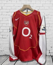 Arsenal 04-05 Home Long Sleeve
