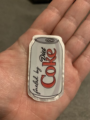 Filled diet coke cola - filled, by
