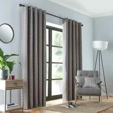 Prado Pair of Eyelet Curtains