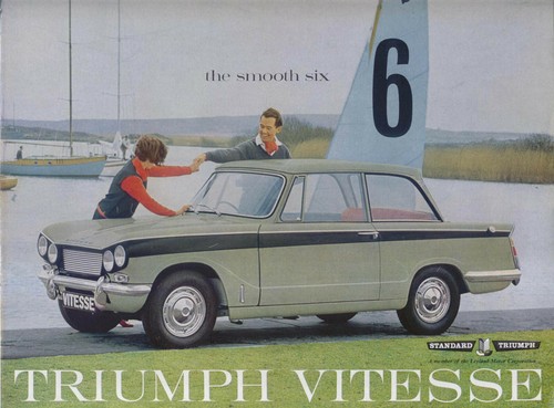 Triumph vitesse saloon - vitesse, &