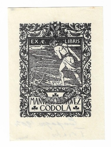 Jose triado exlibris - triado:, für