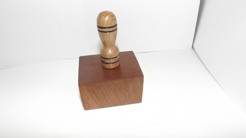 Palm gavel long in oak - palm, 2