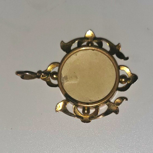 Antique 1909 9ct - , locket
