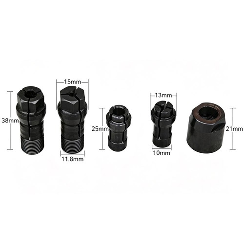 Black collet kit for - collet, die