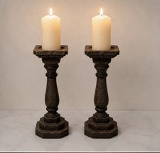 Large Pair Antique Copper