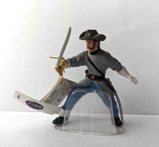 Papo Confederate Cavalry Officer Civil War Plastic Action Figure New with Tags