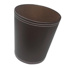 PU Leather Waste Paper Bin