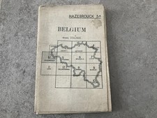 WW1 FRONT LINE TRENCHES MAP BELGIUM HAZEBROUCK 5A ORNANCE SURVEY MAP 1915 