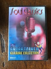 New & sealed in Cellophane DVD Mr Entertainer Karaoke Collection Soul Classics