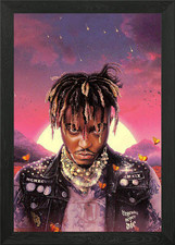 Juice Wrld Portrait Framed