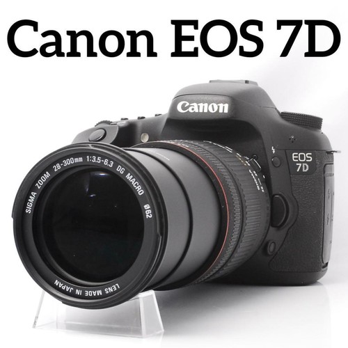 Canon eos dslr camera with - canon, 7d