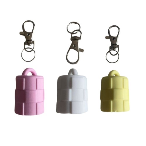 Silicone lip gloss keychain - lip,