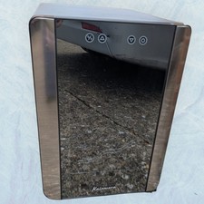 Kalamera KR-12A2E Silent 28 Bottle Wine Cooler Fridge Touchscreen Black 220V