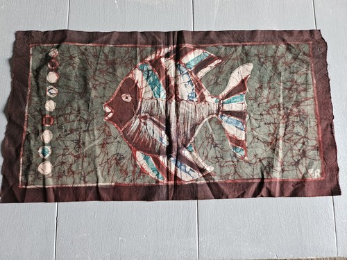 Batik handmade painted african - painted,