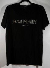 Balmain Paris Mens Black Logo