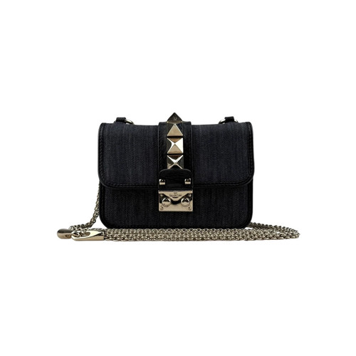 Valentino black denim and - denim,