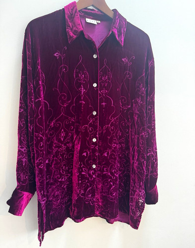 East oversized burgundy - 10,