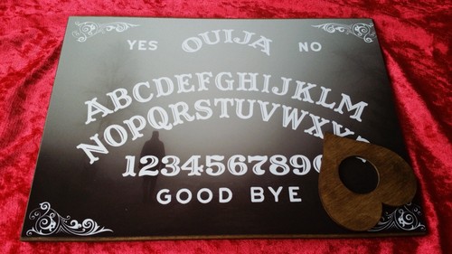 Wooden ouija board - board, &