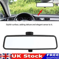 Black interior rear view - black,