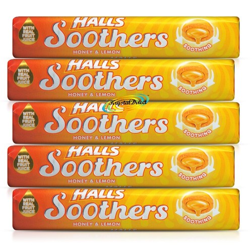 Halls soothers honey - 5x,