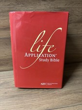 NIV Life Application Study Bible (Anglicised) hardback book sh49