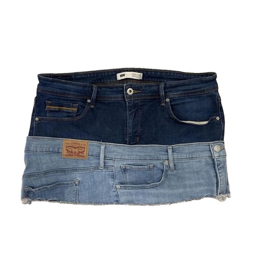 Y2k levi denim micro - micro, mini