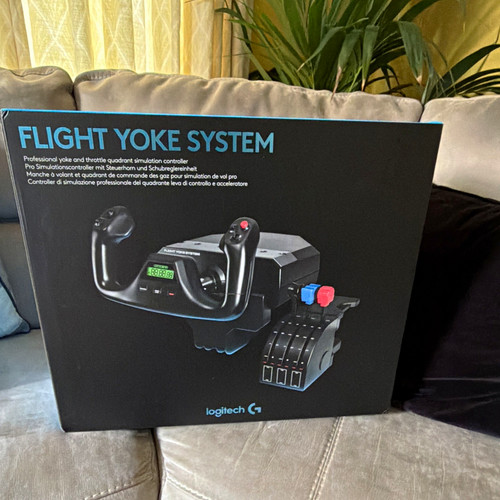 Logitech flight yoke - g, system