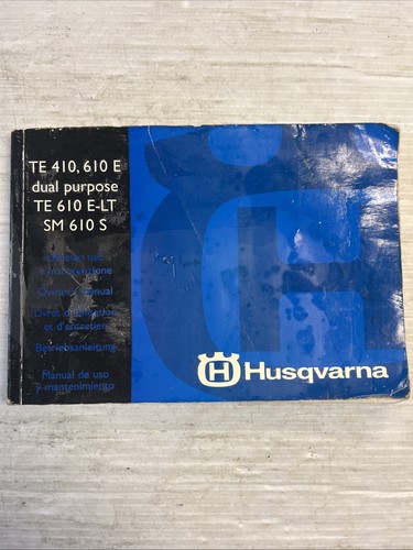 Husqvarna te410 610e - husqvarna, te410-610e
