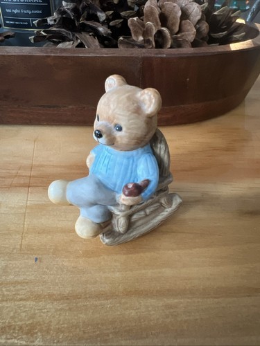 Vintage homco porcelain bear - homco,