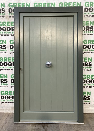 Timber cottage front door wide - cottage,