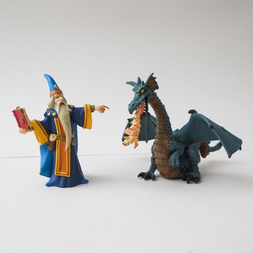 Papo plastoy wizard - and, dragon