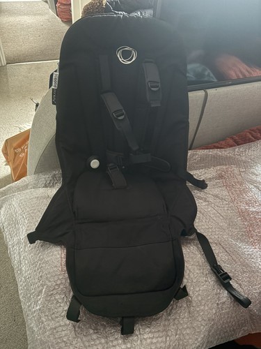 Bugaboo donkey3 black seat - black,