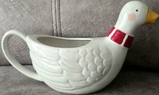 White Goose Novelty Gravy Boat