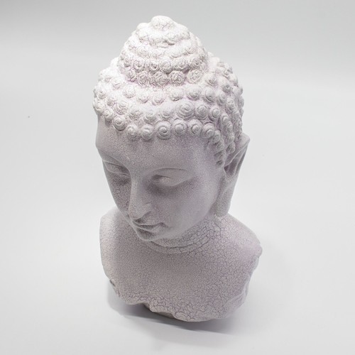 Buddha bust lamp lavender - buddha,