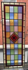 Large Stained Glass Panel 40 x