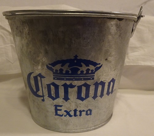 Corona extra ice bucket - bucket, metal