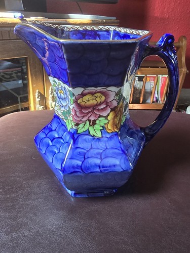 Maling pottery lustre peony - maling,