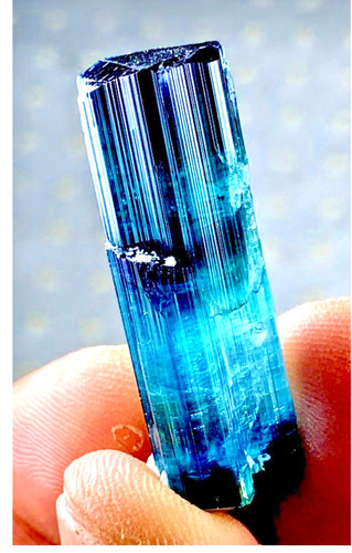 Gram natural blue tourmaline - natural,