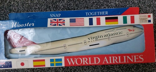 Vintage virgin atlantic boeing - vintage,