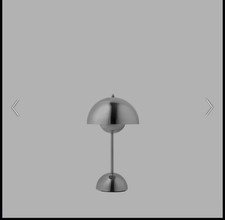 Tradition Flowerpot VP9 Portable Lamp Chrome Plated