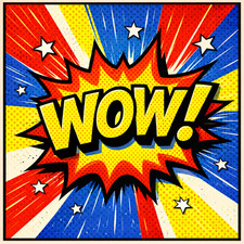 Colourful Pop Art Comic Book