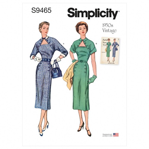 Simplicity s9465 1950s - -,