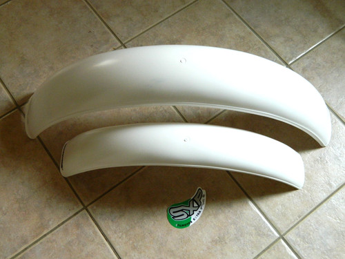Trials mudguards plastic - trials,