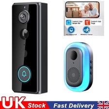 Smart Wireless WiFi Video Doorbell Phone Door Ring Intercom Security Camera Bell