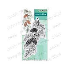 Penny Black Cling Rubber Stamps - Fir Branch 40-913