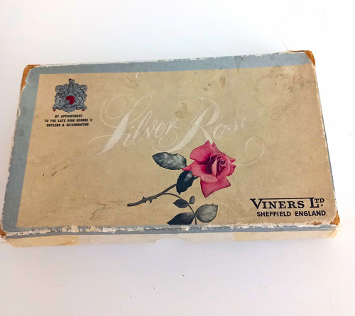 Viners silver plated floral - silver,