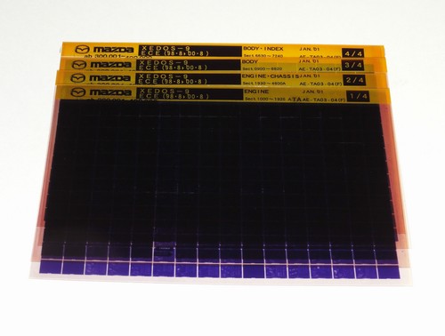 Microfiche spare parts catalog - microfiche,