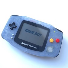 Nintendo Game Boy Advance Clear Glacier - Great Condition - Working ✅️ 