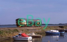 35mm Railway Slides of Class 153 DMU 153302 @ Cockwood Harbou Copyright to Buyer