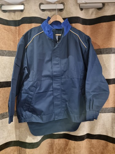 Dark blue with yellow piping - blue,